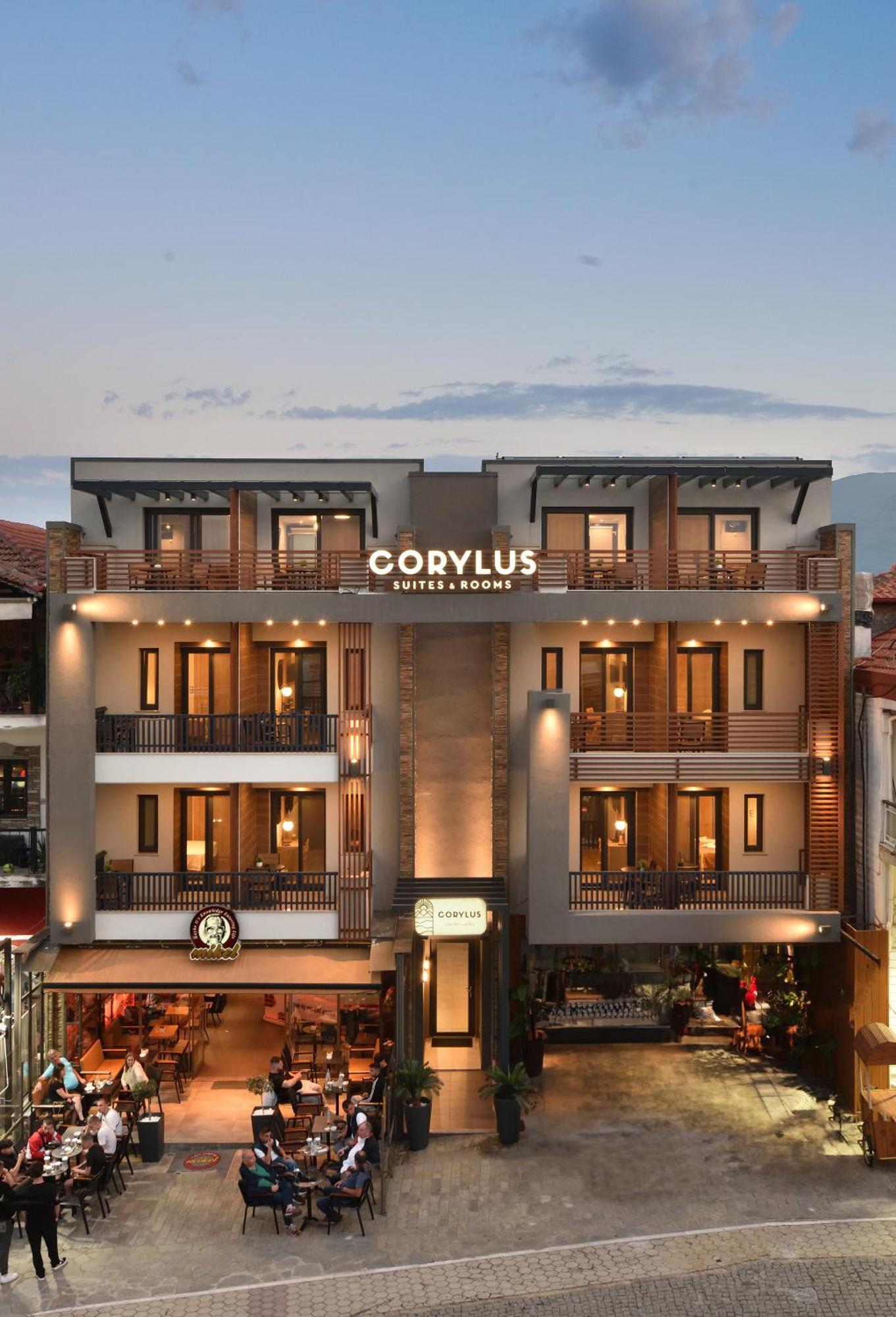 Corylus Luxury Rooms & Suites Лептокария Екстериор снимка